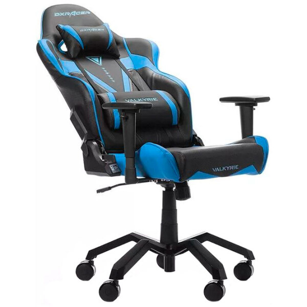 Scaun Gaming DXRacer Valkyrie GC-V03-NB-B1 Blue Black  photo 4