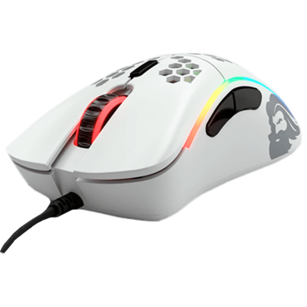Mouse Glorious Model D Matte White Cu fir / 12000 dpi photo 2