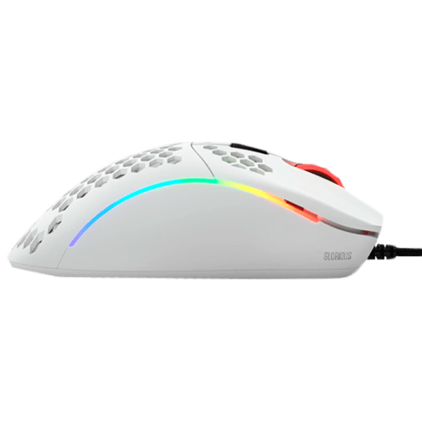 Mouse Glorious Model D Matte White Cu fir / 12000 dpi photo 4