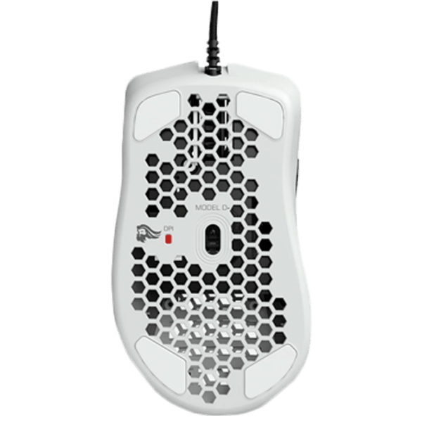 Mouse Glorious Model D Matte White Cu fir / 12000 dpi photo 6