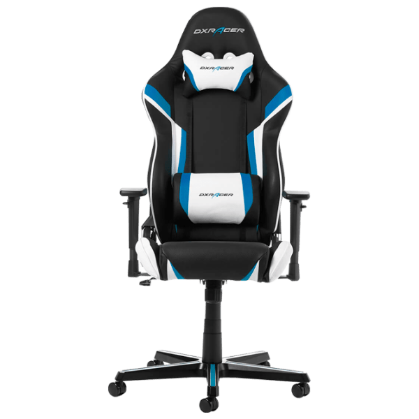 Scaun Gaming DXRacer GC-R288-NBW-Z1 Black Blue  photo 1