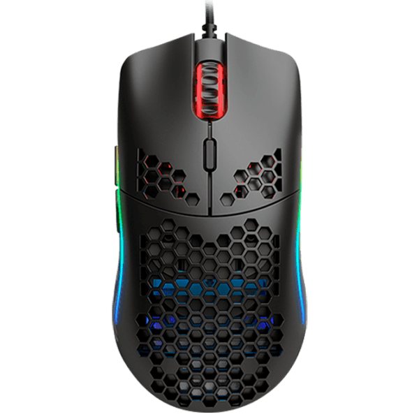Mouse Glorious Model O Matte Black Cu fir / 12000 dpi photo 1