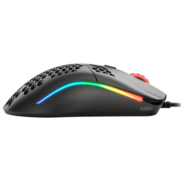 Mouse Glorious Model O Matte Black Cu fir / 12000 dpi photo 3