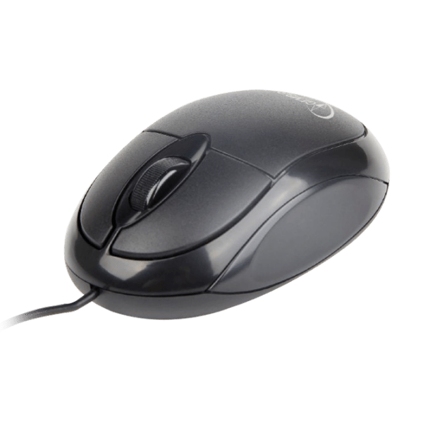 Mouse Gembird MUS-U-01 Black Cu fir, 1000 dpi photo 2