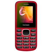 Nomi i188, Красный 1.77", Dual SIM, microSD