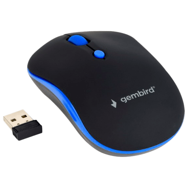 Мышь Gembird MUSW-4B-03 Черный Беспроводные, 1600 dpi photo 1
