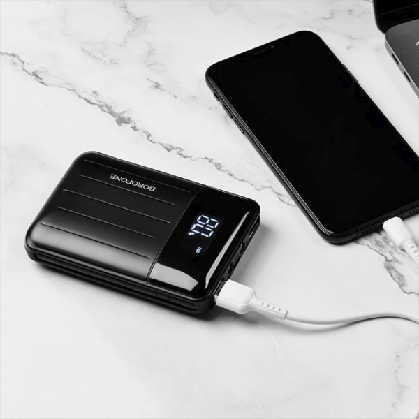 Power Bank 10000 мАч Borofone BT21 (37 Вт) Черный  photo 5