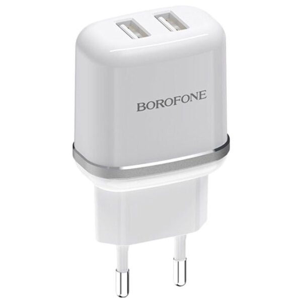 Сетевое зарядное устройство Borofone BA25A Черный  / Черный photo 2
