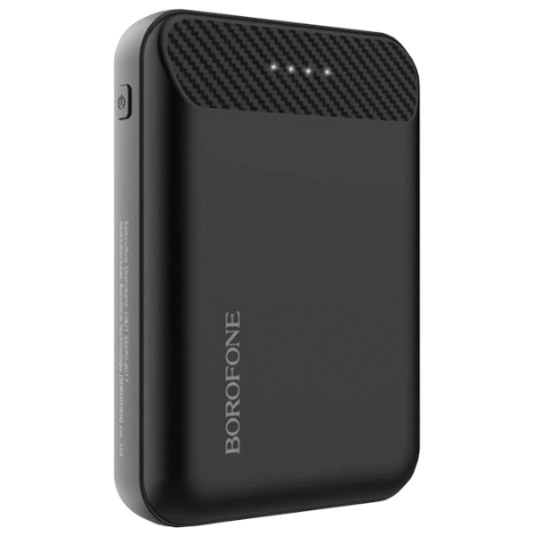 Power Bank 10000 mAh Borofone BT17 RayPower mini (10 W) Black  photo 1