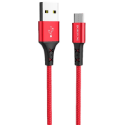 Кабель для телефона Borofone BX-20 USB Type-A/ microUSB Красный 