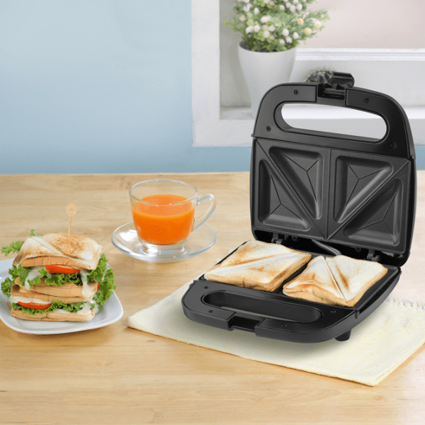 Aparat pentru sandvișuri Vitek VT-7147 Black 750 W, Cantitatea de sandwich-uri:  photo 5
