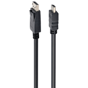 Кабель видео Cablexpert CC-DP-HDMI-7.5M DisplayPort/ HDMI Черный 