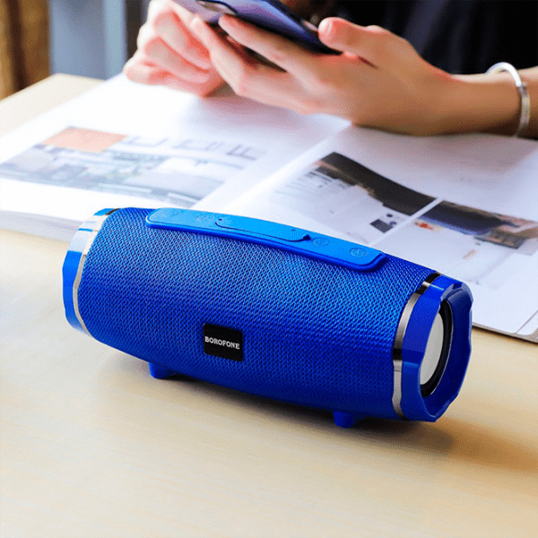 Boxă portabilă Borofone BR3 Blue 2 x 5 W photo 5