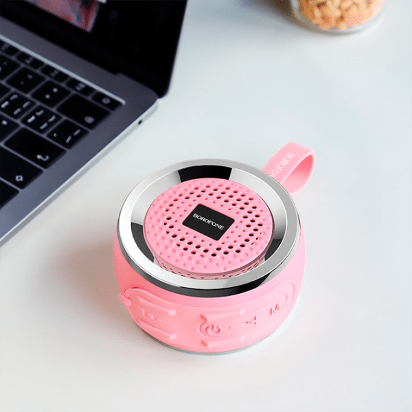 Boxa portabila Borofone Wireless BR2, Pink  photo 5