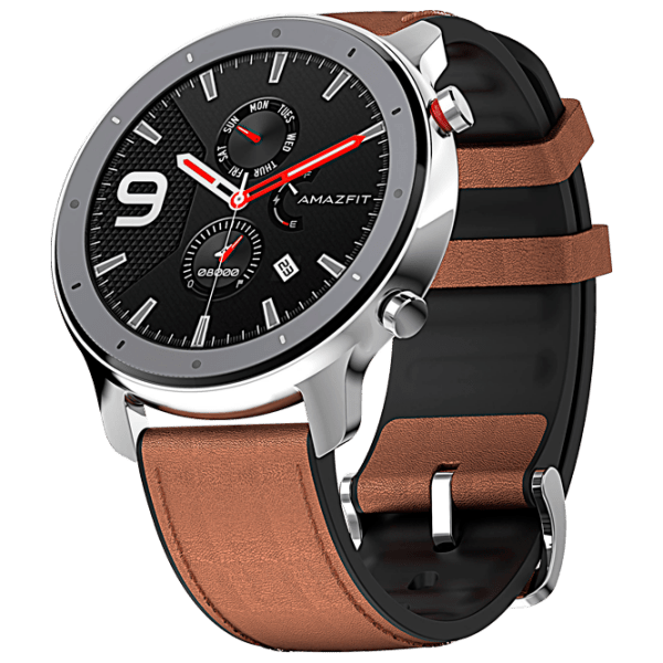 Ceas inteligent Amazfit GTR Gray 1.39" | 47 mm | Ceramică/ Piele
| photo 1