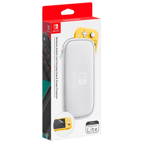 Кейс и защитное стекло для Nintendo Switch Lite Серый  photo 2