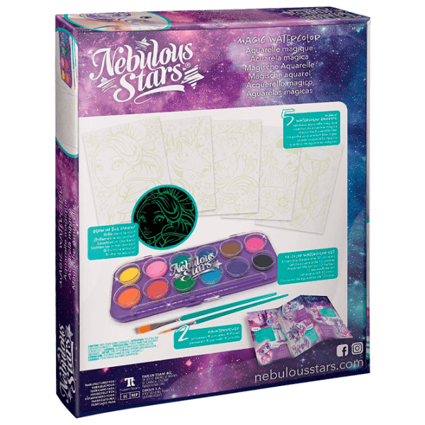 Magic Watercolor Nebulous Stars Nebulia (11119), Color  photo 2
