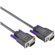 Кабель видео Carrefour C3136616 VGA/ VGA Черный 