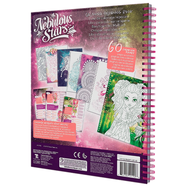 Раскраска Nebulous Stars Calming Coloring Book (11112), Color  photo 2