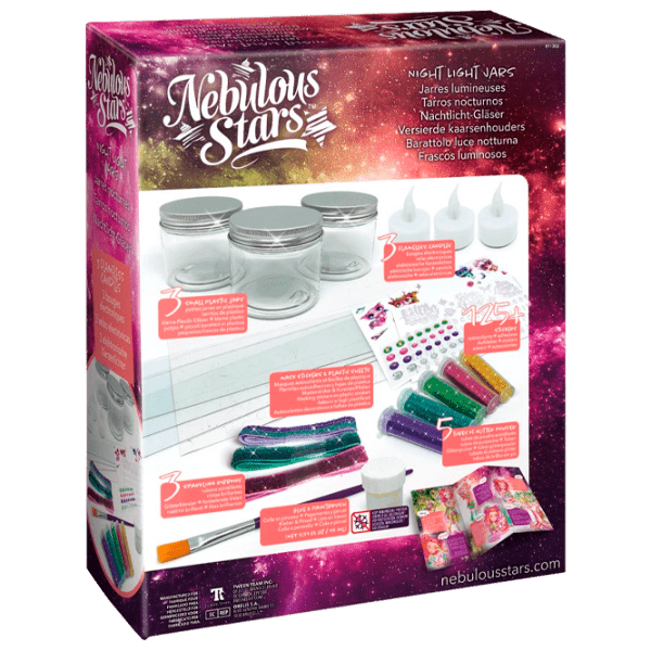Night Light Jars Nebulous Stars (11302), Color  photo 2