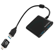 Адаптер Hub Pazzimo BD117604 Черный USB Type-A