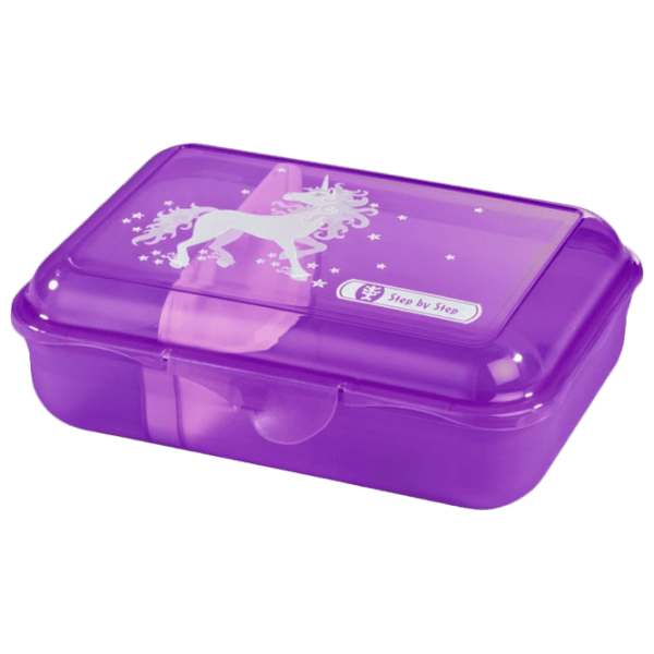 Lunch Box Step by Step Unicorn 139288, Liliac  photo 1