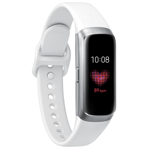 Умный браслет Samsung Galaxy Fit (SM-R370), Серебряный  photo 1