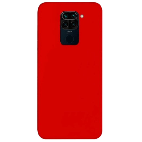 Чехол для смартфона Xiaomi Redmi Note 9 (Soft Touch) Красный Cover X, TPU, Back photo 1