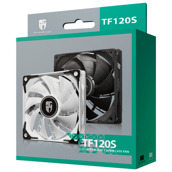 Вентилятор для корпуса Deepcool TF120S Белый  photo 5