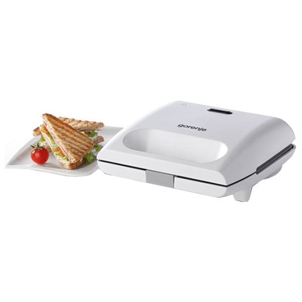 Aparat pentru sandvișuri Gorenje SM701GCW White 700 W, Cantitatea de sandwich-uri: photo 4