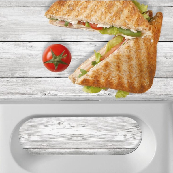 Aparat pentru sandvișuri Gorenje SM701GCW White 700 W, Cantitatea de sandwich-uri: photo 5