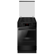 Aragaz Hansa FCMMS59363 Black Tipul plitei: Pe gaz, 65 l, Tipul cuptorului: Electric
