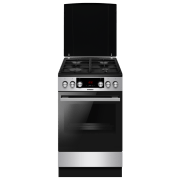Плита Hansa FCMX59323 Нержавеющая сталь Тип плиты: Газовая, 65 л, Тип духовки: Электрическая