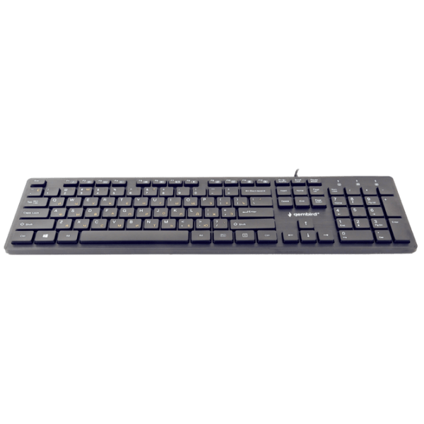 Клавиатура Gembird KB-MCH-03 Черный Для дома и офиса, Проводная photo 4