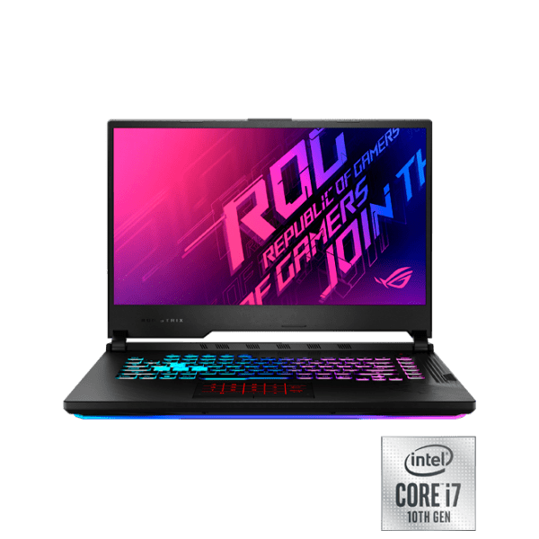 Ноутбук Asus ROG Strix G15 (G512LU), Черный 15.6" FHD 144Hz i7-10750H 16GB 512GB GTX 1660-TI 6GB photo 1