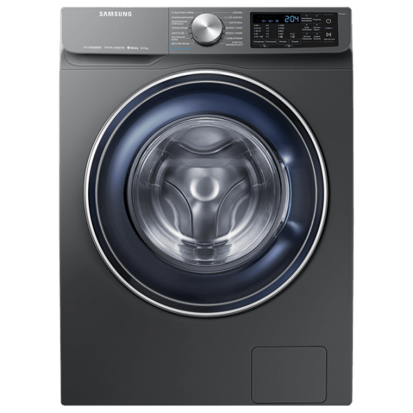 Стиральная машина Samsung WW80R62LVFXDLP Серый 8 кг, 1200 об/ мин, A (old) photo 1