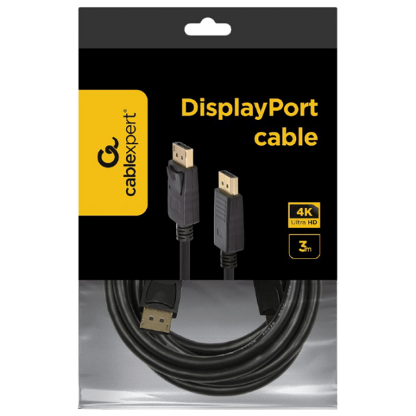 Cablu video Cablexpert CC-DP2-10 DisplayPort/ DisplayPort Black  photo 3