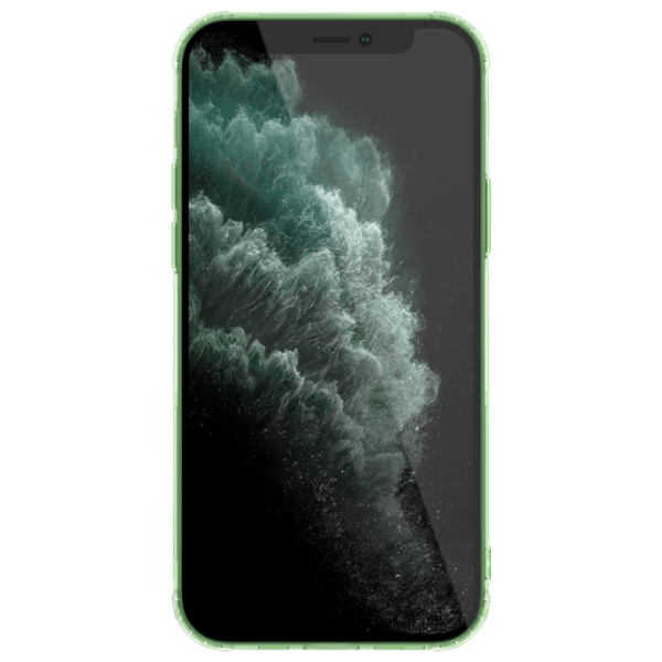 Чехол для смартфона Apple iPhone 12 Pro Max (Nature) Зелёный Прозрачный Nillkin, TPU, Back photo 3