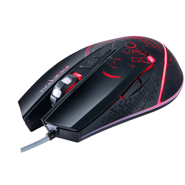 Mouse Qumo Portal Black Cu fir / 3200 dpi photo 2