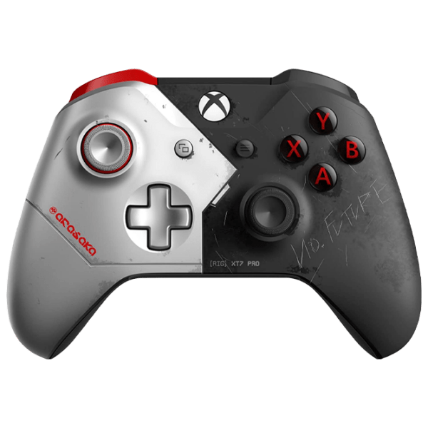 Gamepad Microsoft Special Edition Cyberpunk 2077 Gray Fără fir / 17 buttons photo 1