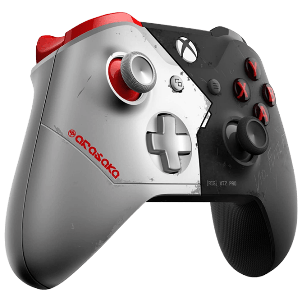 Gamepad Microsoft Special Edition Cyberpunk 2077 Gray Fără fir / 17 buttons photo 2