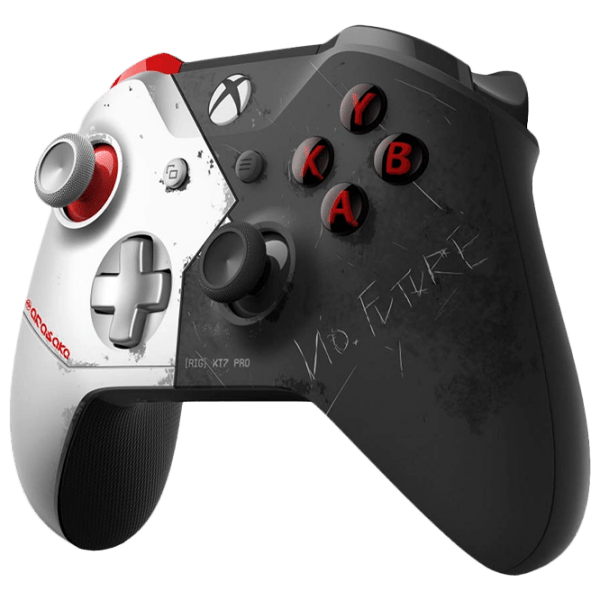 Gamepad Microsoft Special Edition Cyberpunk 2077 Gray Fără fir / 17 buttons photo 3