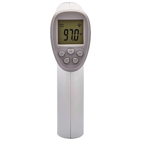 Termometru Cloc SK-T008 White  photo 1
