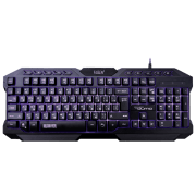 Tastatură Qumo Fallen II Black Gaming, Cu fir