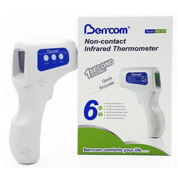 Termometru Berrcom JXB-178 White 2 x AA photo 2