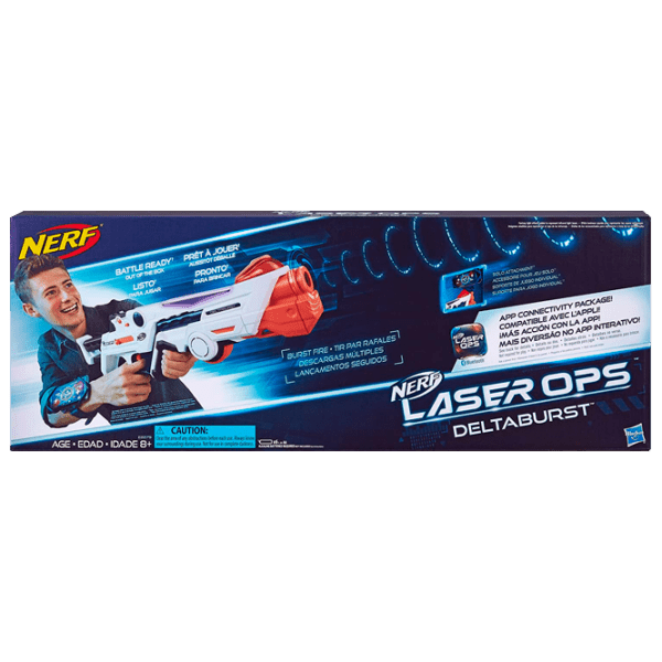 Pistol Nerf Laser Ops Pro Deltaburst, White  photo 2