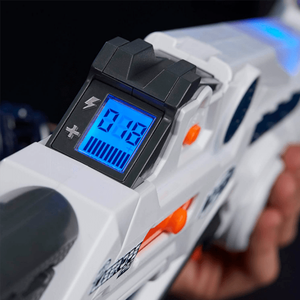Pistol Nerf Laser Ops Pro Deltaburst, White  photo 5