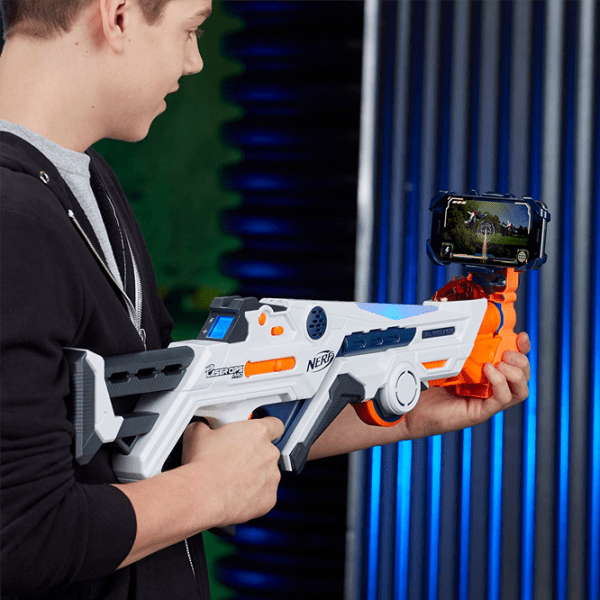 Pistol Nerf Laser Ops Pro Deltaburst, White  photo 6