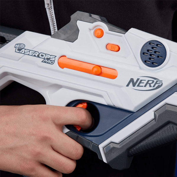 Pistol Nerf Laser Ops Pro Deltaburst, White  photo 7