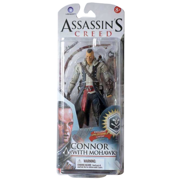 Фигурка McFarlane Toys ASSASSINS CREED Connor MoHawk  / Серый photo 2